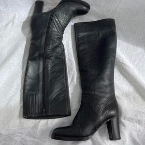 Brazilian Leather Black Boots